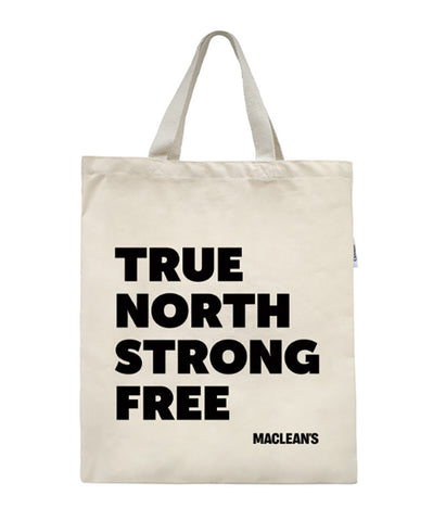 Maclean's Made-in-Canada Tote Bag:  Natural