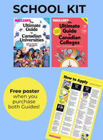 Maclean's School Kit: University Guide, College Guide + free poster